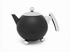 BREDEMEIJER BELLA RONDE ZWART MET HOUTEN HANDVAT ()